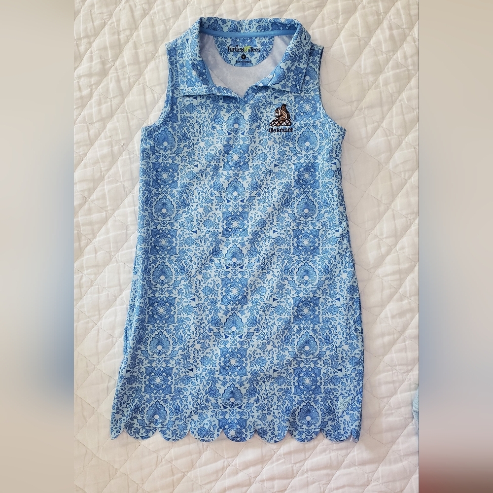 Turtles And Tees Blue Athletic Dress